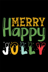 Christmas Graphic T-shirt Design Vector