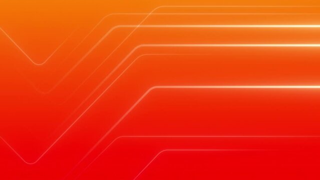 This stock motion graphics video clip of 4K Colorful Neon Lines Background  with gentle overlapping curves on seamless loops.