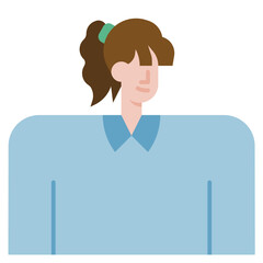 businesswoman avatar icon