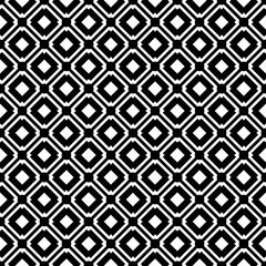 Black and white seamless pattern texture. Greyscale ornamental graphic design. Mosaic ornaments. Pattern template. Vector illustration. EPS10.
