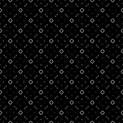 Black and white seamless pattern texture. Greyscale ornamental graphic design. Mosaic ornaments. Pattern template. Vector illustration. EPS10.
