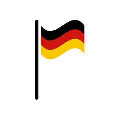 Germany icon vector logo design template