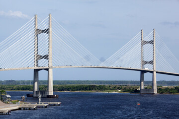 Jacksonville City Bridge Over St. Johns River