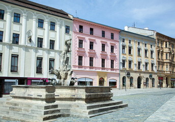 Olomouc Old Town Historic Fountain