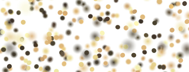 confetti gold png transparent 3d