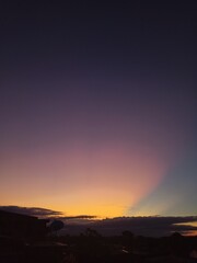 Otro atardecer que dejan los días soleados y de verano en el pac´ficio colombiano.