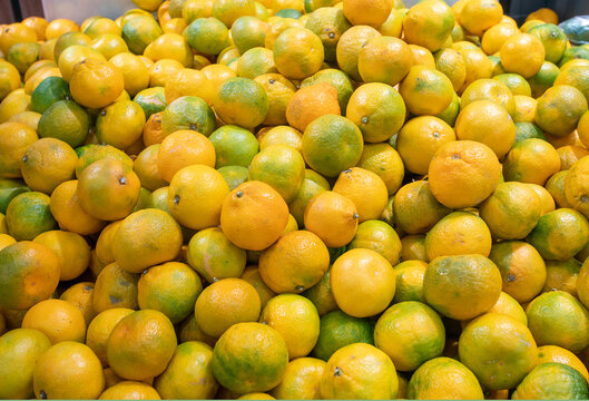 citrus tangerines in which there are a lot of vitamins thiamine, riboflavin, ascorbic acid, rutin