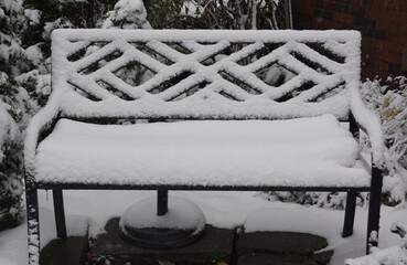 Snow Bench