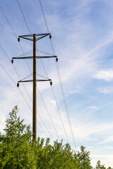power line supports