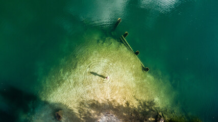 ring in the lake