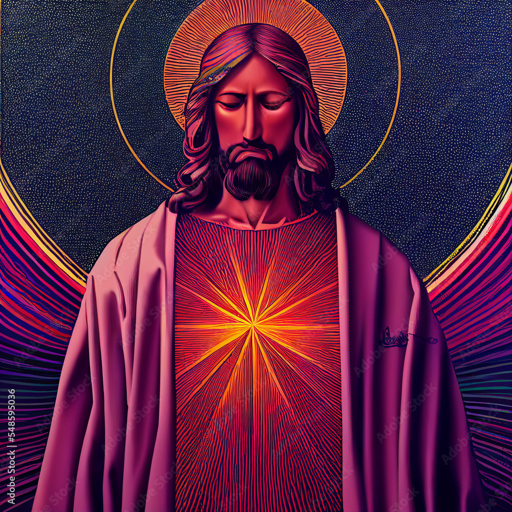 Wall mural jesus christ