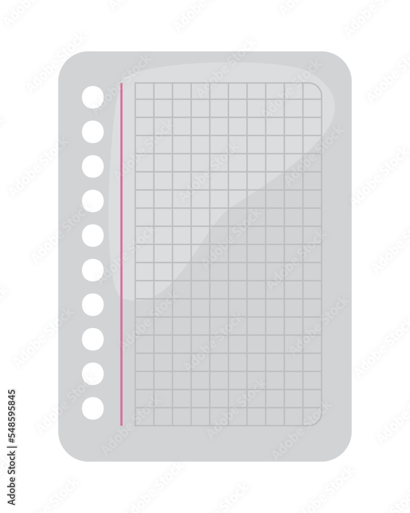 Poster notebook page icon