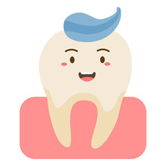 teeth care treatment with dental medicine
