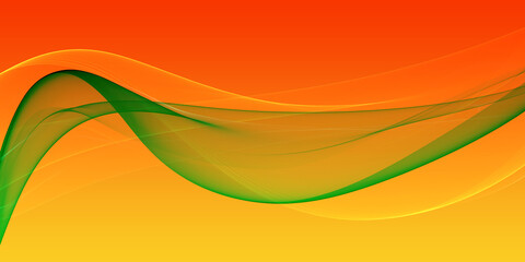 abstract background with waves