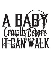 a baby crawls before is can walk 