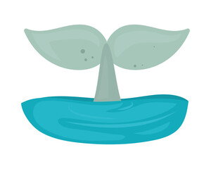 beluga tail icon