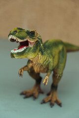 Tyrannosaurus Rex. T-Rex is a genus of large theropod dinosaur.	
