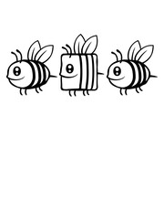 Comic Bienen bee different 