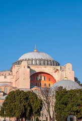 Fototapeta na wymiar A view from Hagia Sophia. Eminonu, Istanbul