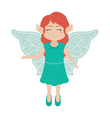 cartoon fairy icon