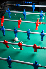 Futbolín metegol campo de juego