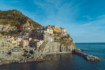 Fototapeta na wymiar Cinque Terre, La Spezia, Italy