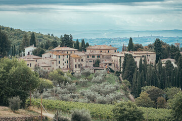 Fototapeta na wymiar Toscania Landscape Italy