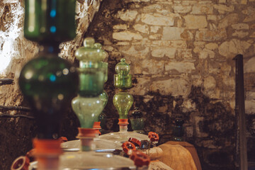 Terracotta Amphorae for Wine - Toscania, Chianti, Firenze Italy