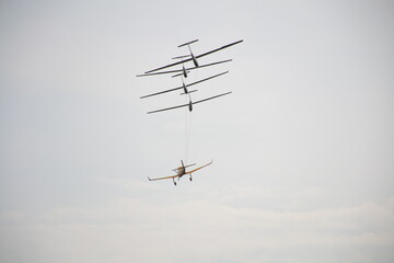 Airshow, plane, aviation