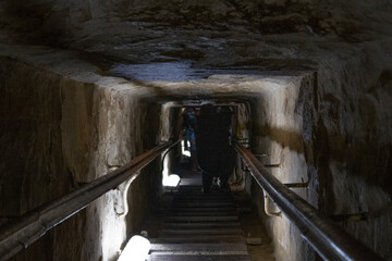 O caminho por dentro da Pir&acirc;mide