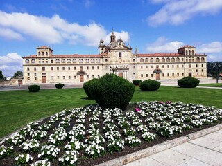 Obraz premium Colegio de Nuestra Señora de la Antigua en Monforte de Lemos, Galicia
