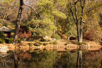May mount Japanese nature park trail