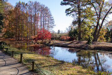 May mount Japanese nature park trail
