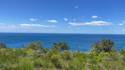 beach and blue sky