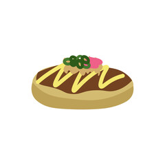 お好み焼き　シンプル