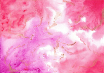 pink watercolour background
