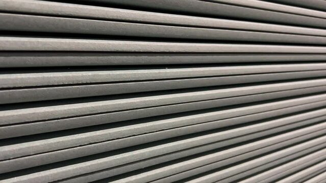 Texture of Gray Drywall Sheets
