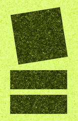 四角と線を利用したフレーム背景２