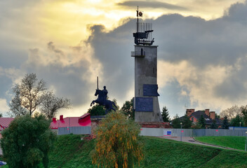 Victory Monument on the river bank