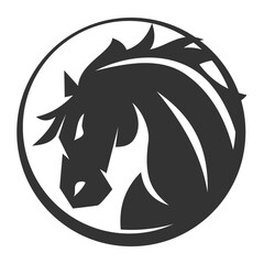 Horse Logo Template Icon Illustration Brand Identity