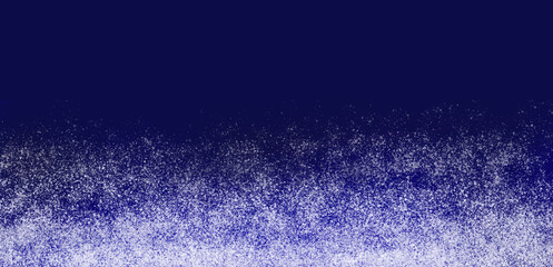 abstract texture, snow, hoarfrost , blue background