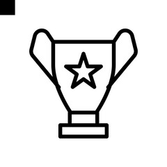 trophy cup  icon