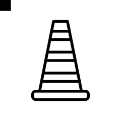 Cone icon vector