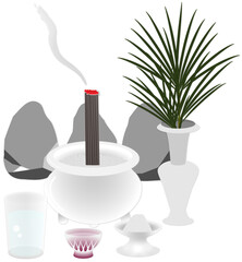 沖縄の各家庭の守り神であるヒヌカン