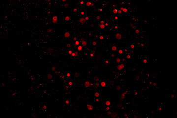 Abstract red bokeh
