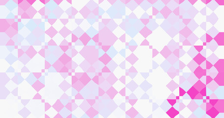 Render with delicate pink background