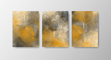 cards with watercolor background. Design for your date, postcard, banner, logo.