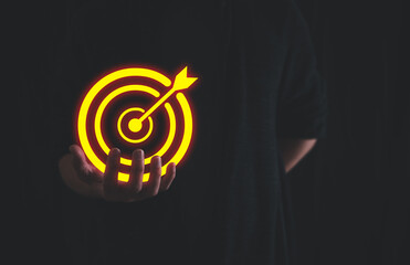 Bullseye is a target of business. Dart is an opportunity and Dartboard is the target and goal. So...