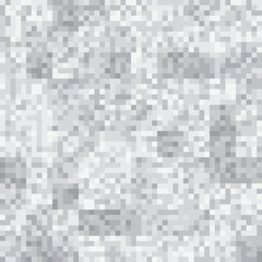 Block pixel pattern background. Black and white pixel background. Vector illustration.
