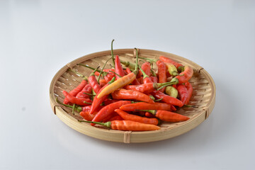Cabai Rawit Cayenne pepper is used for vegetables, spices, pickles and medicine. Cayenne pepper contains capsaicin which makes it spicy.